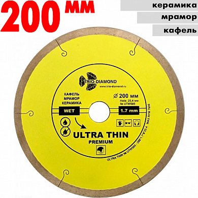 Круг сплошной Ультра тонкий&nbsp;&nbsp;Эксперт 200 мм